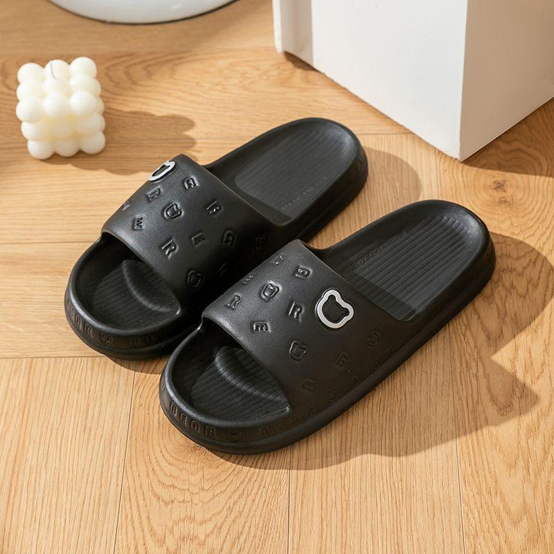 Indoor Woman Slippers Eva Thick Slides Bedroom Soft Shoes for Women Designer Luxury New Style Elegant and Fashionable 39 Sandals