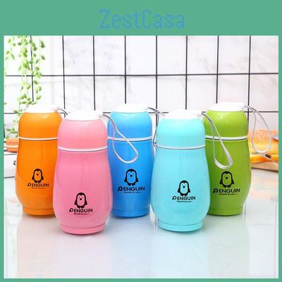 Stainless Lovely Steel Penguin Vacuum Cup Thermos Bottle Flask Cup Mug Kids