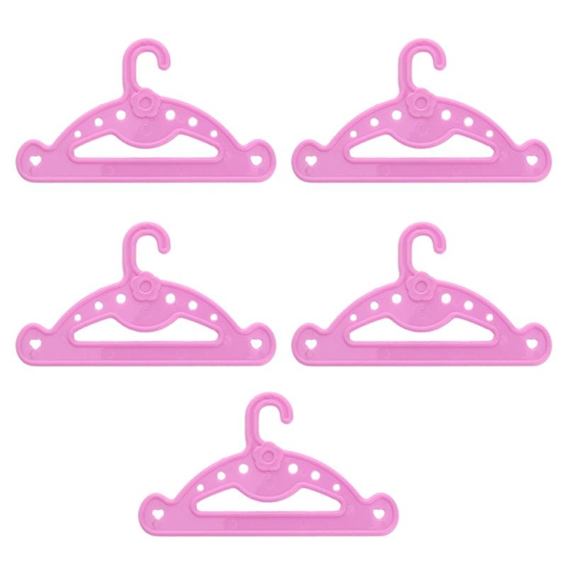 For American Girl 18-Inch Doll Clothes Hanger Soft Plastic Mini Toy Clothes Rack with Pet Clothes Hanger Accessory by Accessory