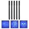 5 Pieces Invisible Fluorescent Pens Magic Secret Message Pens Invisible Ink Pen Party Gift Bag Filler for Birthday Party
