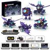 Moc 354Pcs 5 In 1 Creative Electric Rc Monster Robot Model Assembly Diy Building Blocks Children'S Puzzle Toys Birthday Gift