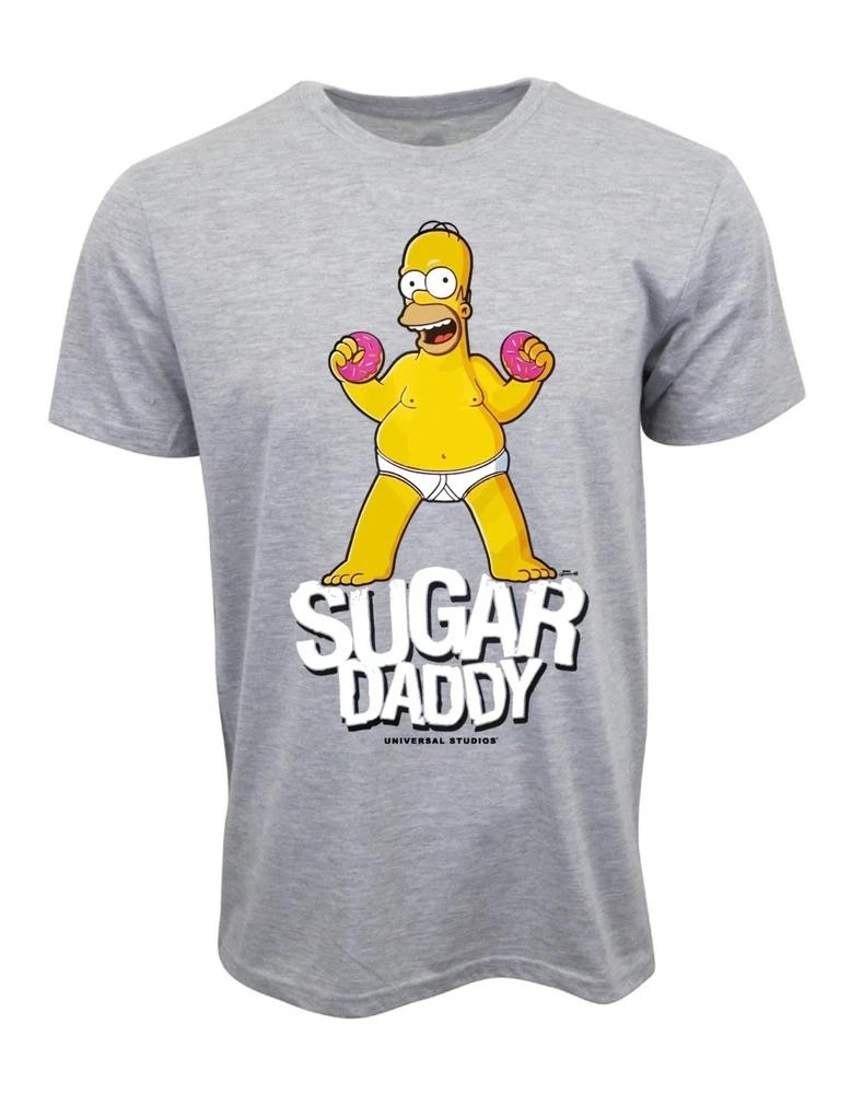The Simpsons Sugar Daddy Graphic T Shirt S