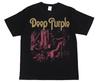 Deep Purple Digitaler Jet-Druck Deep Purple Rockband Amerikanische Straße Waffe Kunst Wiedergeburt Retro Kurzarm-T-Shirt