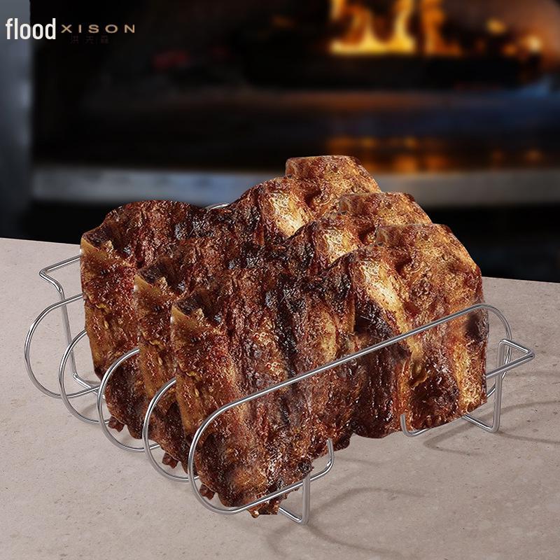 Non-Stick Air Fryer Grill & Barbecue Rack for Steak, Chicken, Ribs, and Lamb