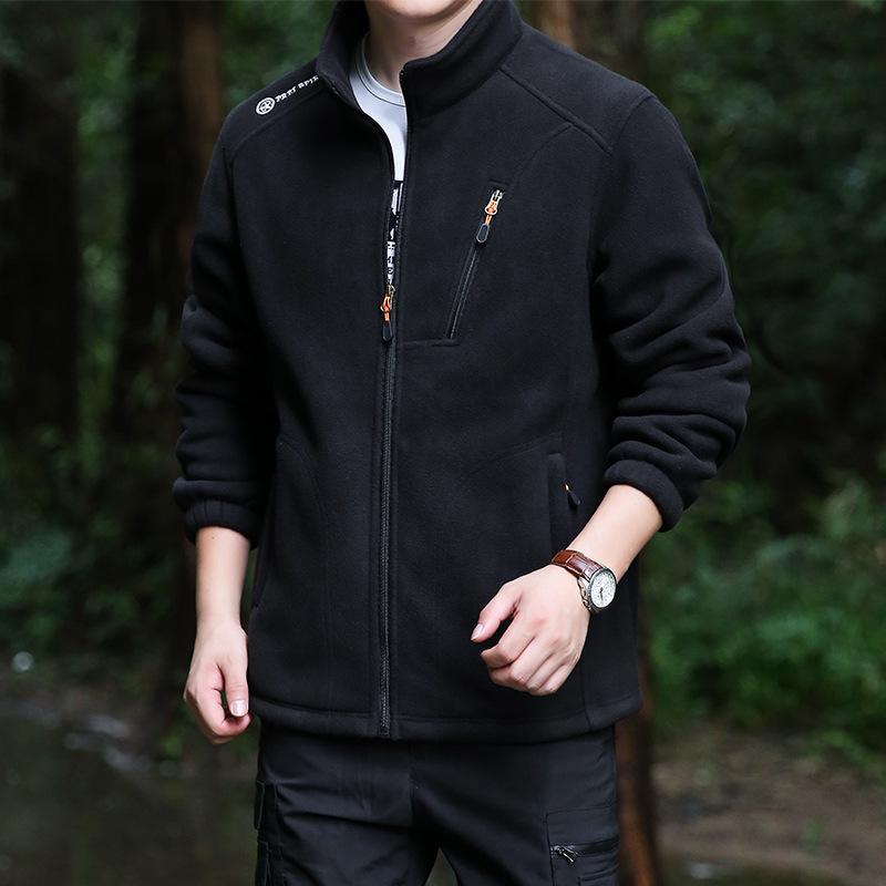 2025 Men's Sherpa Fleece Mountaineering Jacket - Autumn/Winter Outerwear