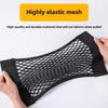 Auto Terug Achter Mesh Kofferbak Zetel Elastisch Netto Magische Sticker Universele Opbergtas Zak Kooi Auto Organizer Rugtas