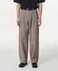 Two-Tuck Wide Chino Pants [Taupe Beige]