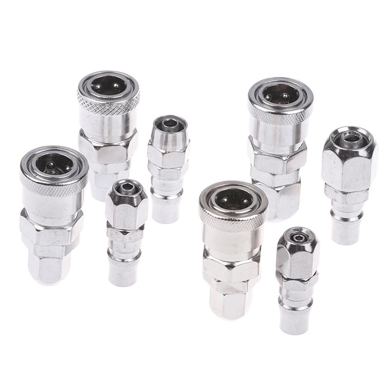 European Eu Type Pneumatic Fitting Connector Quick Coupler For Air Compressor Hose Barb Nozzle Sh Ph 6/8/10/12Mm
