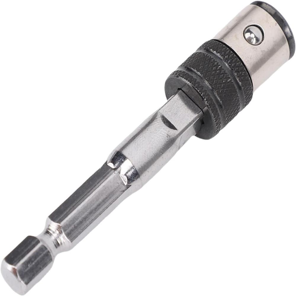 2pcs 1/4 Inch Hex Hex Bit Socket Adapter Rapid Switching Impact Driver Adapter For Impact Drills