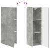 Wall Mounted TV Cabinet in Concrete Look 30 x 31 x 100 cm Engineered Wood