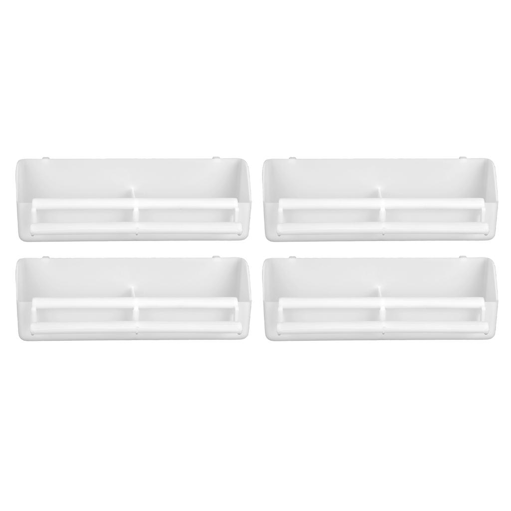 4pcs Parrots Feeder Pet Bird Hanging Food Water Bowl Pigeons Stand Cage Feeding Tools