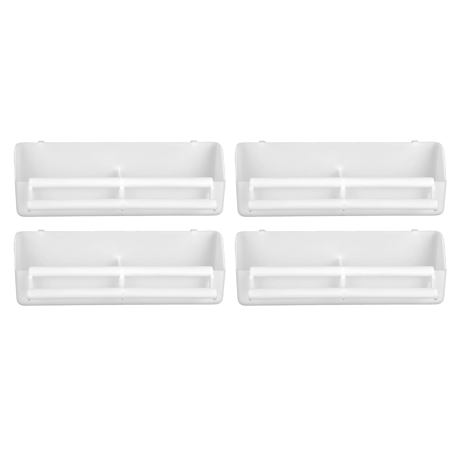 

4pcs Parrots Feeder Pet Bird Hanging Food Water Bowl Pigeons Stand Cage Feeding Tools