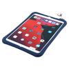 For iPad 10.2 (2021)/(2020)/(2019) Case Astronaut Silicone + PC Kickstand Tablet Cover with Lanyard