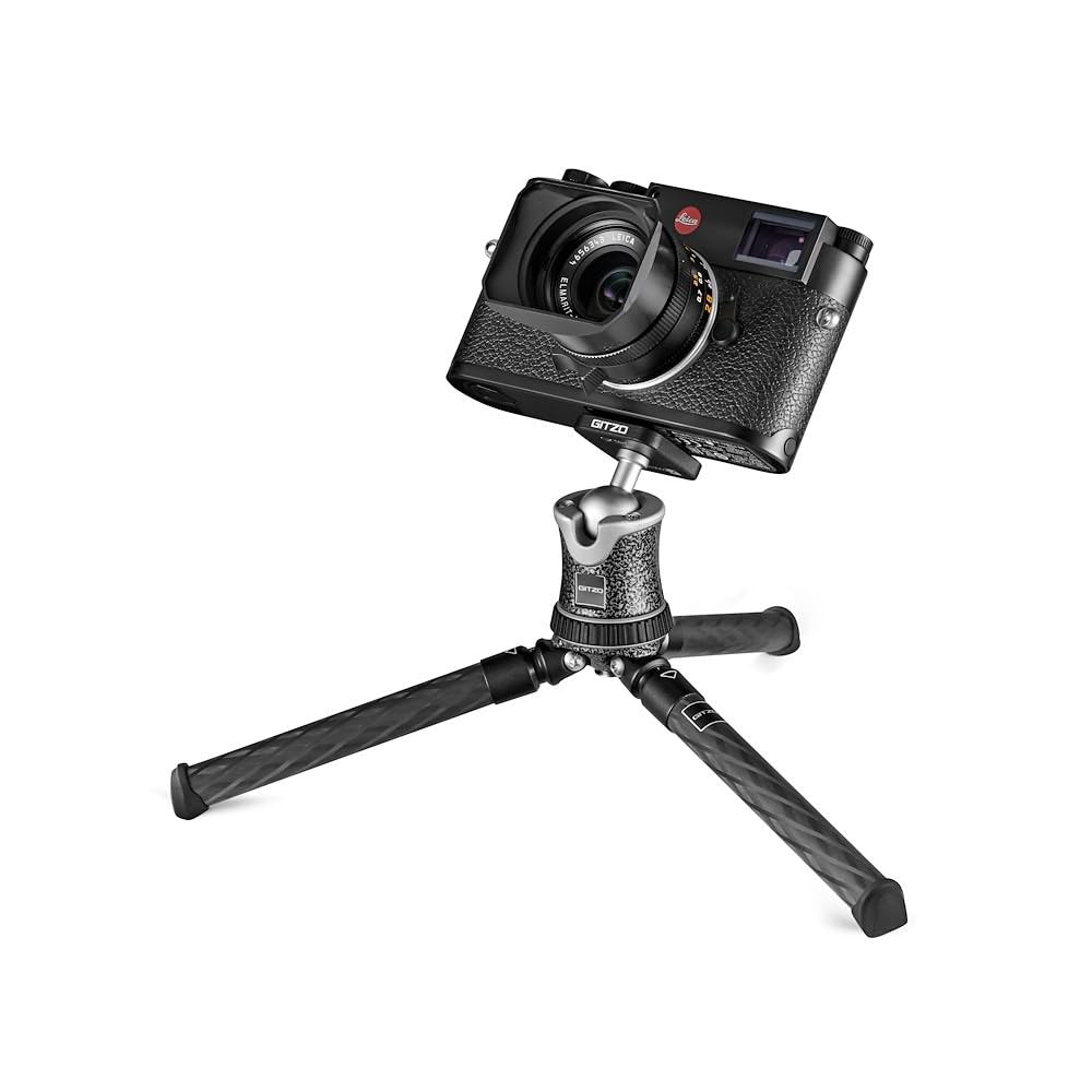 GITZO Mini Traveler Tripod, Gray, GKTBC1 [Non-extendable]