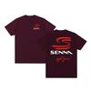 Ayrton Senna Vintage Tshirt Racing Brazilian Graphic Oversized Breathable Cotton Men T Shirt New Tee Tshirt Womens Tops