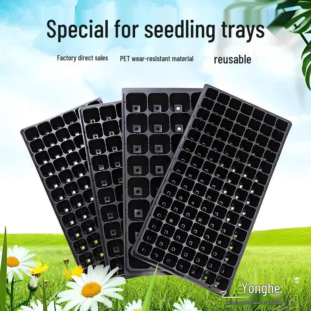 Thickened Seedling Tray for Corn, Vegetables, Strawberries & Peppers
