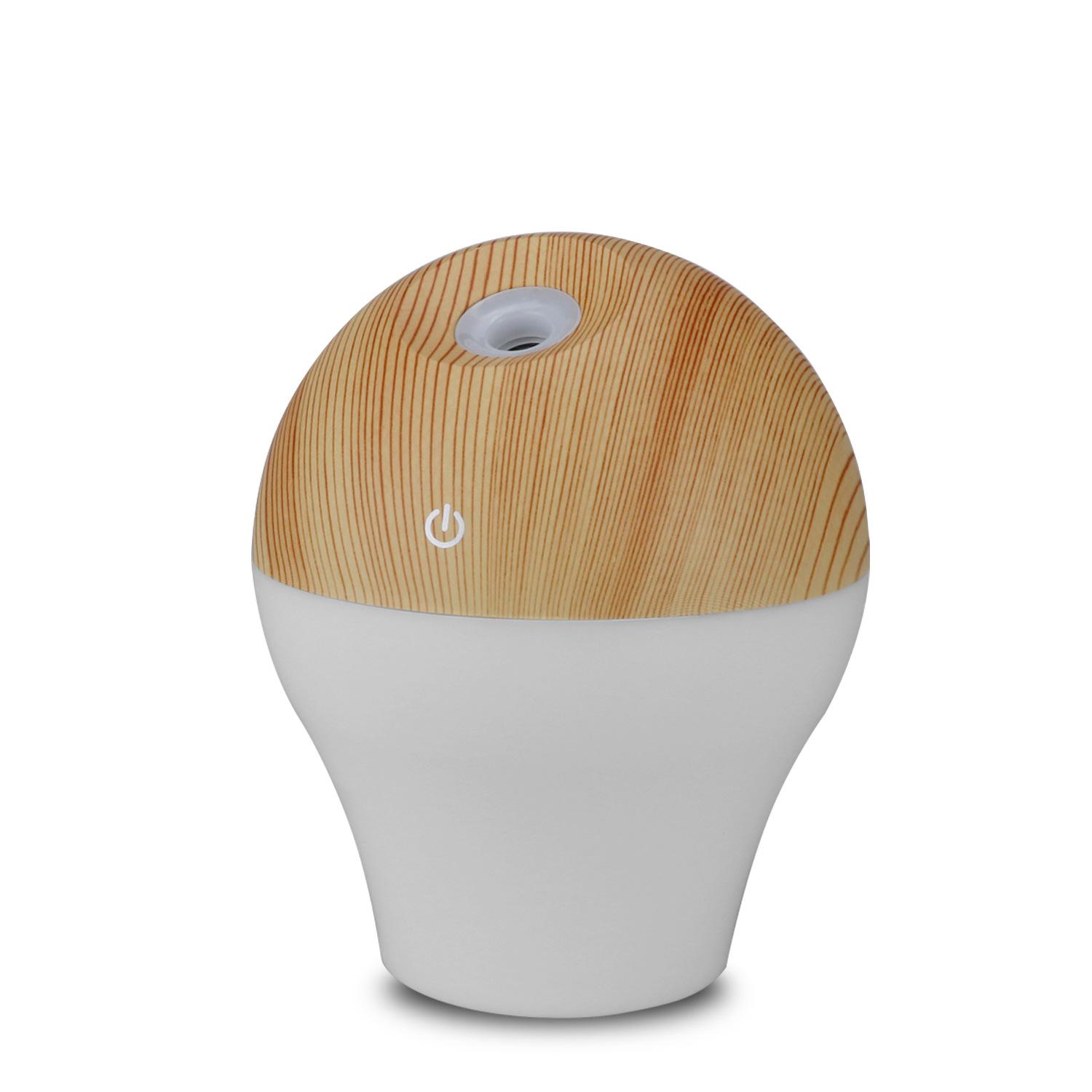 Creative Colorful Translucent Mini USB Humidifier with Aesthetic Night Light for Home or Car USB