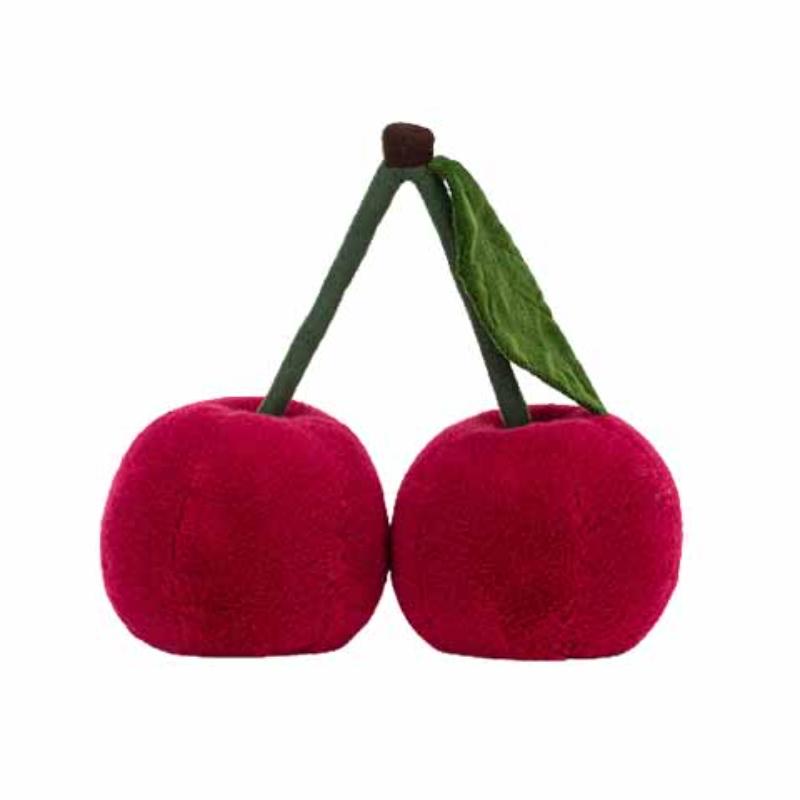 JELLYCAT Fun Plant Series Fruit Cherry Companion Doll Plush Doll 22cm Tall