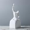 Moderne Kunstfiguren Skulpturen, Heimdeko, Wohnzimmer, Schnitzerei, Inspirierende Weiche Dekoration, Selbst modellierende Figuren Skulpturen