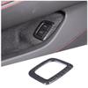 Real Carbon Fiber Trunk Switch Button Frame Trim Cover For Corvette C8 -2025