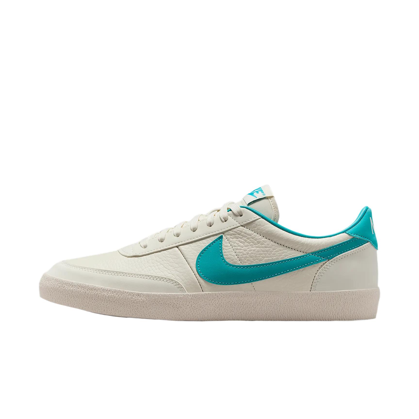 Nike Killshot 2 Leather Comfortable Fashion Simple Versatile Low-Top Sneakers Men Sneakers White Blue HQ1657-001 40.5