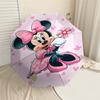 1PC pink minnie mouse Automatic Open/Close Umbrella with Windproof, 8-Rib Sturdy Canopy, Durable Ribs, Fashionable Design, Outdoor Accessory, Fun Prin