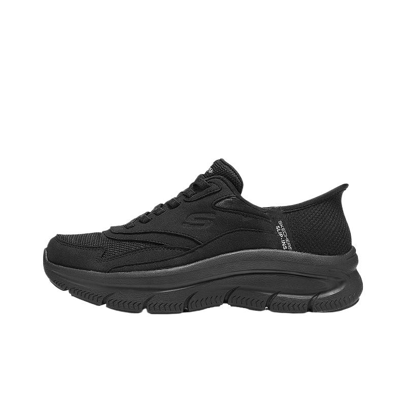 Skechers Modern Comfort Повседневные Стильные Низкие Тренировочные Кроссовки Женские Кроссовки Черный 158860-BBK 35