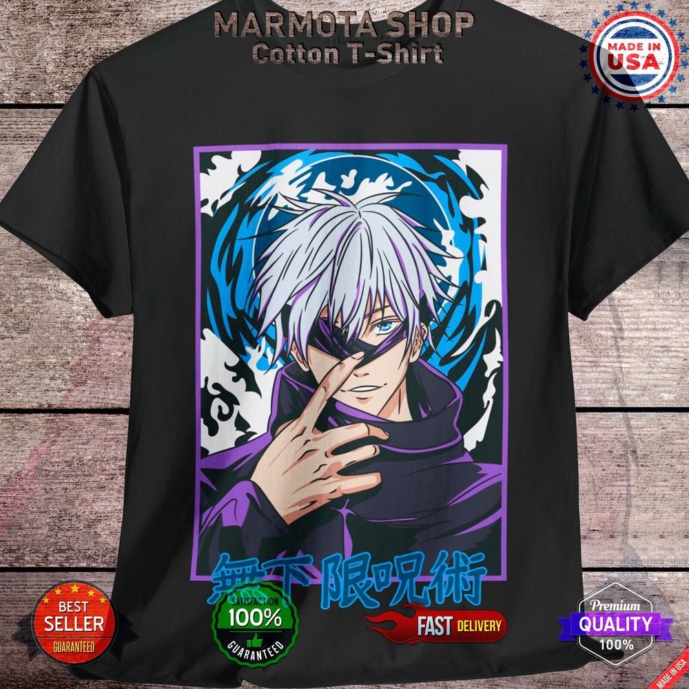 

Gojo Satoru Jujutsu Kaisen T-Shirt Sukuna Anime Japanese Tee Shirt Manga JJK S