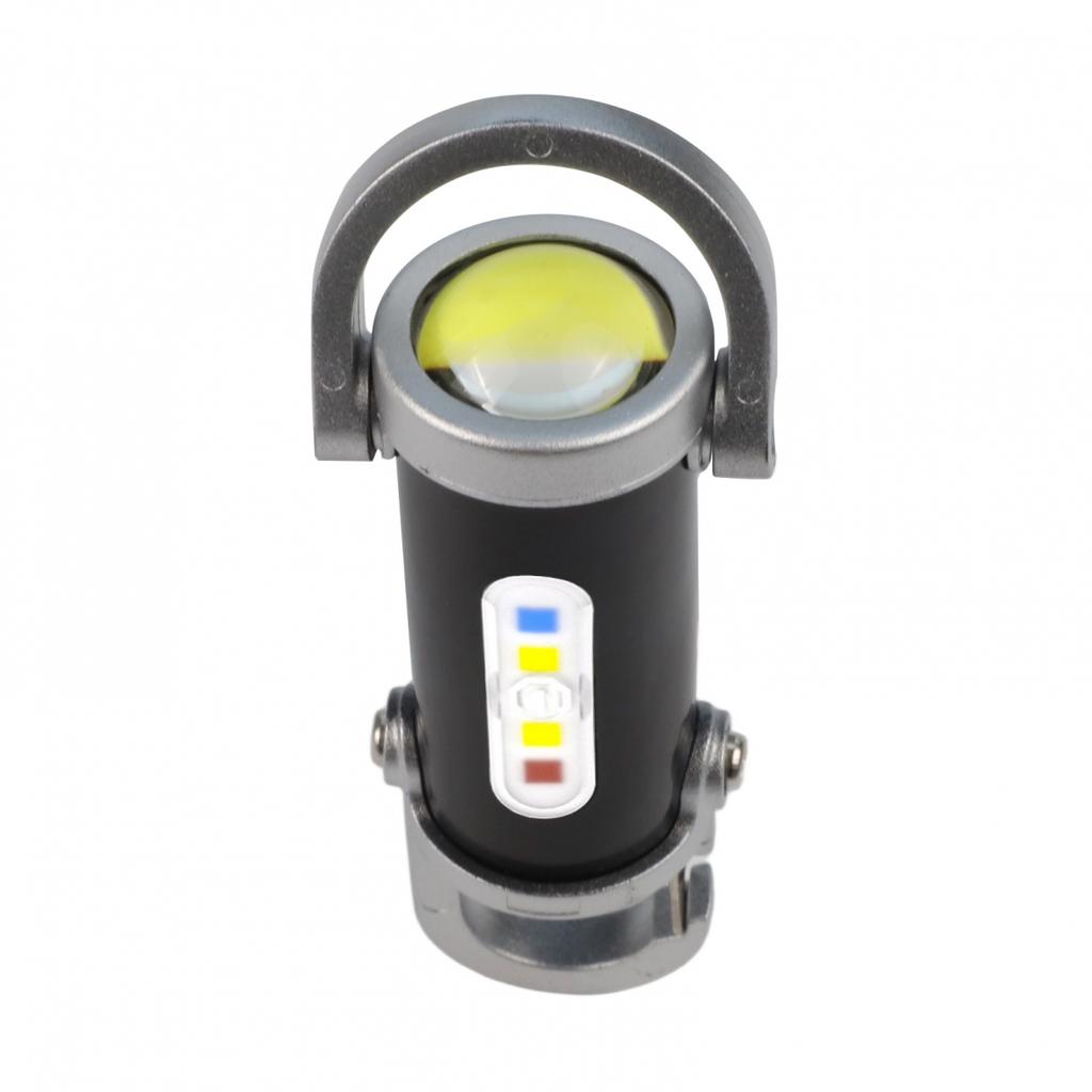 Mini Keychain Flashlight USB Rechargeable Flashlight Lightweight Design