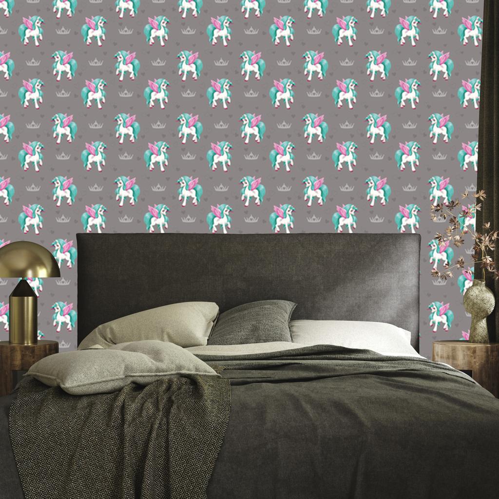 Colorful Pegasus Wallpaper for Living Room and Bedroom 50x1000