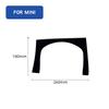 For Mini Cooper  R50 R53 2002-2006 Car Dashboard Console Side Air Outlet Cover Trim Soft Carbon Fiber Interior Sticker