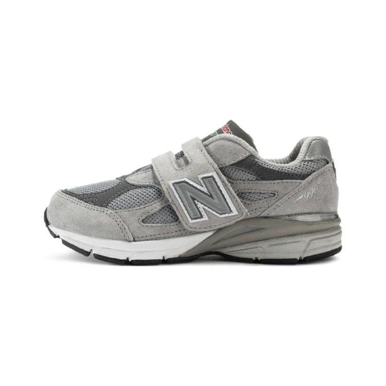 New Balance Nb 990 V3 Bp Comfortable Low-Top Running Shoes Kids Sneaker Gray PV990GY3