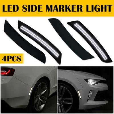 Für 2016- Camaro Chevy Vorne Hinten LED Stoßstange Seitenmarkierungsleuchte Leuchte Getönt