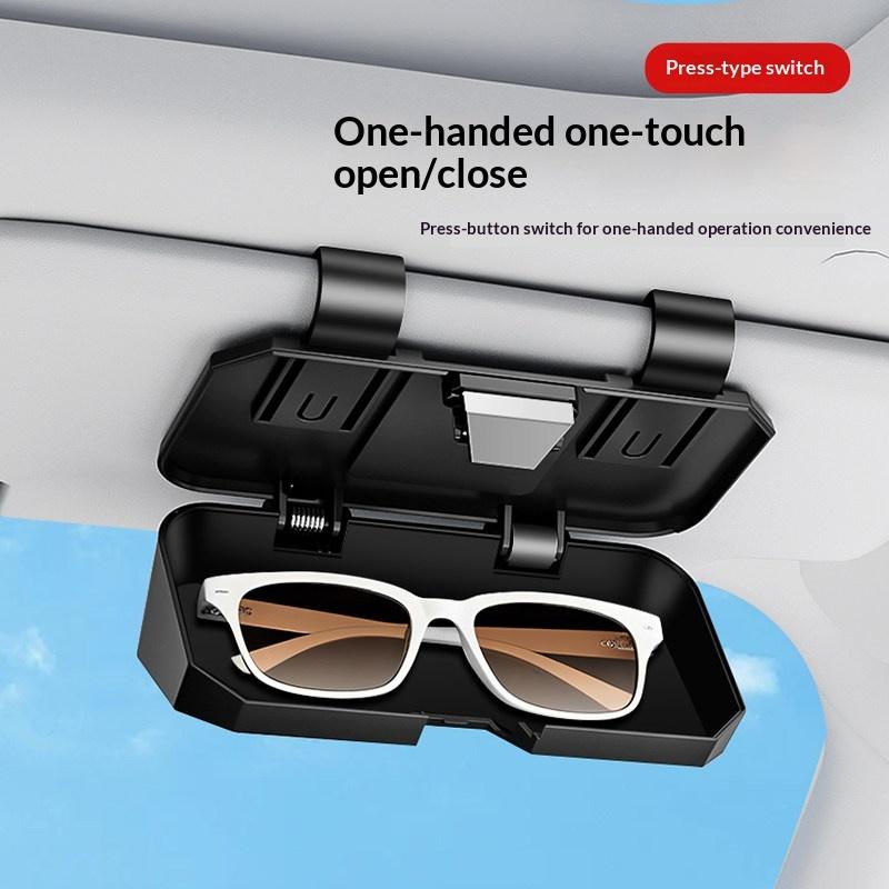 Suitable for ZEEKR 007gt 7X 001 zeekr 009 mix 9x car mounted sunglasses case sun visor sunglasses storage box