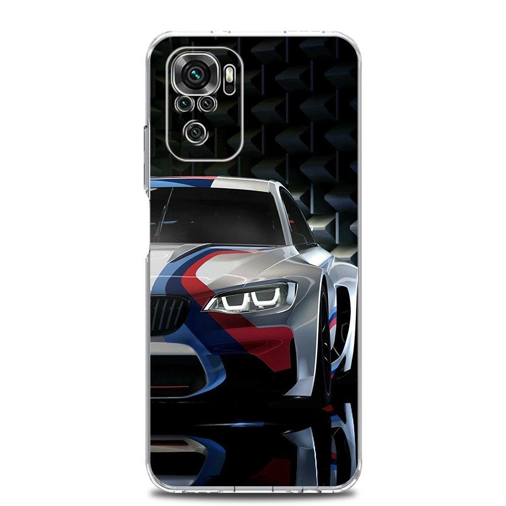Sport Car Golf 7 Clear Phone Case For Xiaomi Redmi Note 12 5G 9S 9 8 10 11 Pro+ 9T 8T 10C 9C 9A 7 Pro Soft Silicone Back Cover