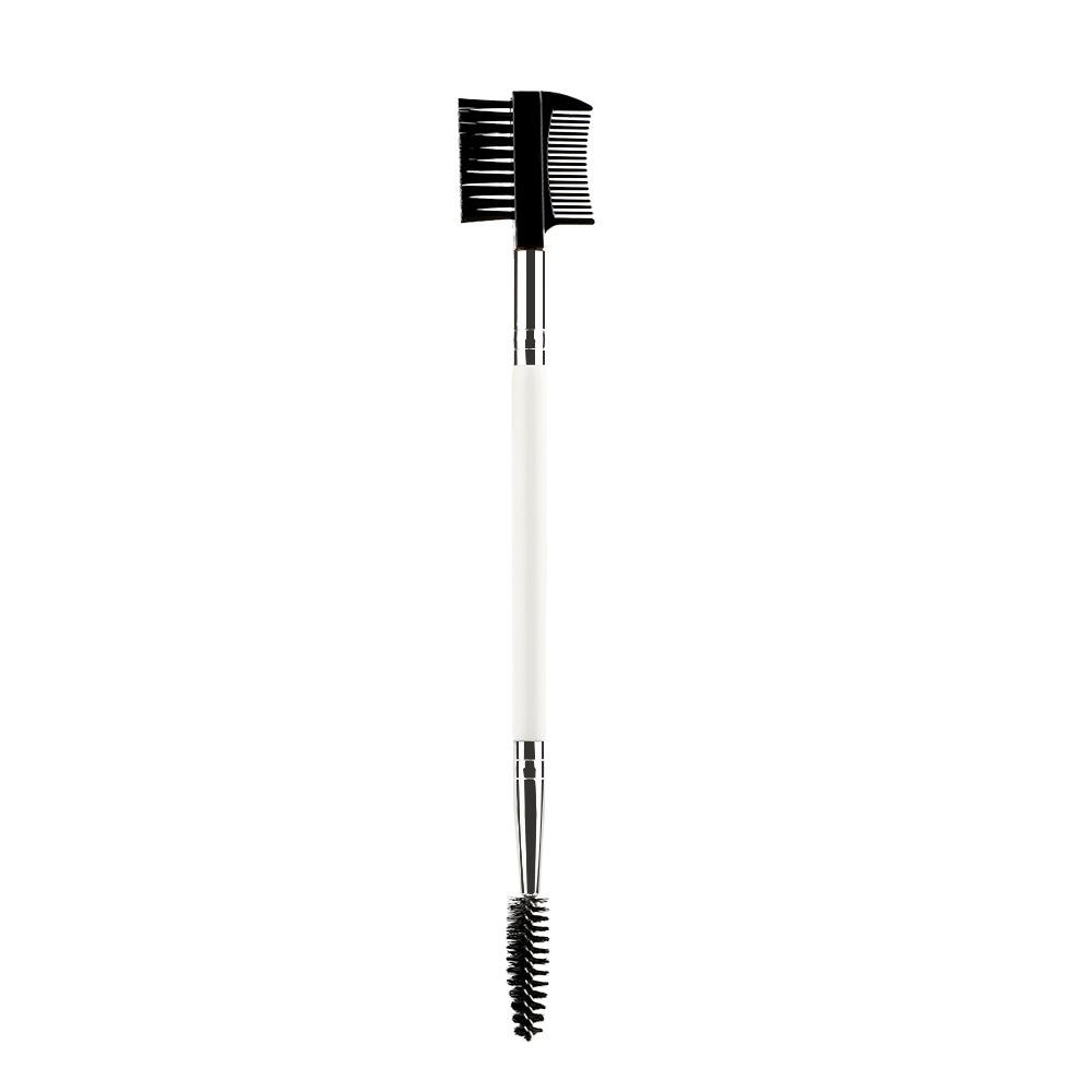 Ran Cai Dual-Use Eyelash & Eyebrow Brush with Wooden Handle - Portable Hot-Selling Makeup Tool