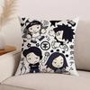 Federa Cuscino Band Tokio Hotel Tom Kaulitz Cuscini da Ufficio Adatti per Divano Auto Camera da Letto Copricuscino Decorativo