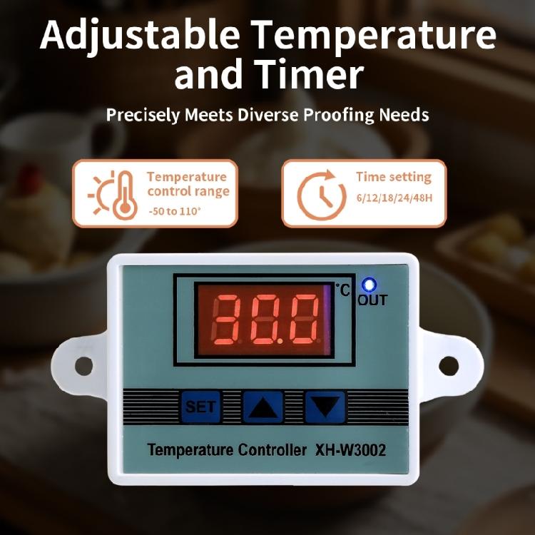 Reißfester Gärbeutel zum Backen von Brotbrötchen und hausgemachtem Joghurt, faltbarer Teiggärbehälter