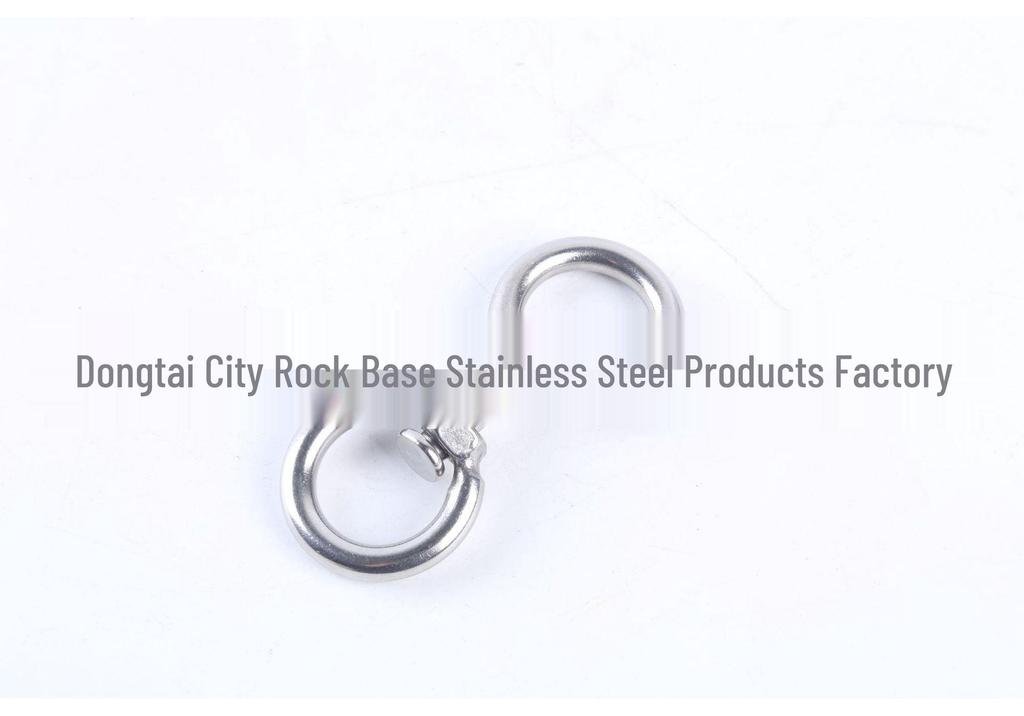 304 Stainless Steel 8-Shaped Swivel Ring for Marine Rigging