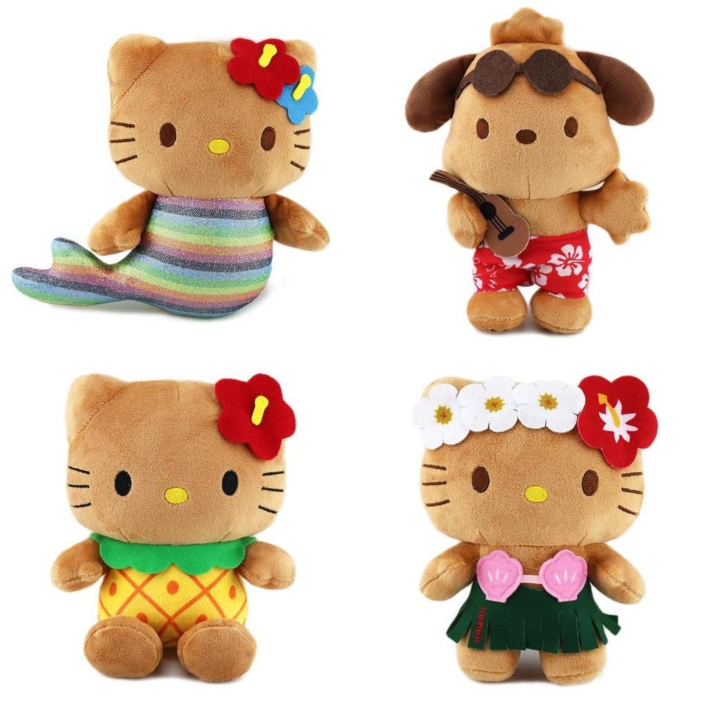 Adorable Black Kitty Skateboard Plush Toy Soft Pp Cotton Stuffed Animal Cartoon Figure