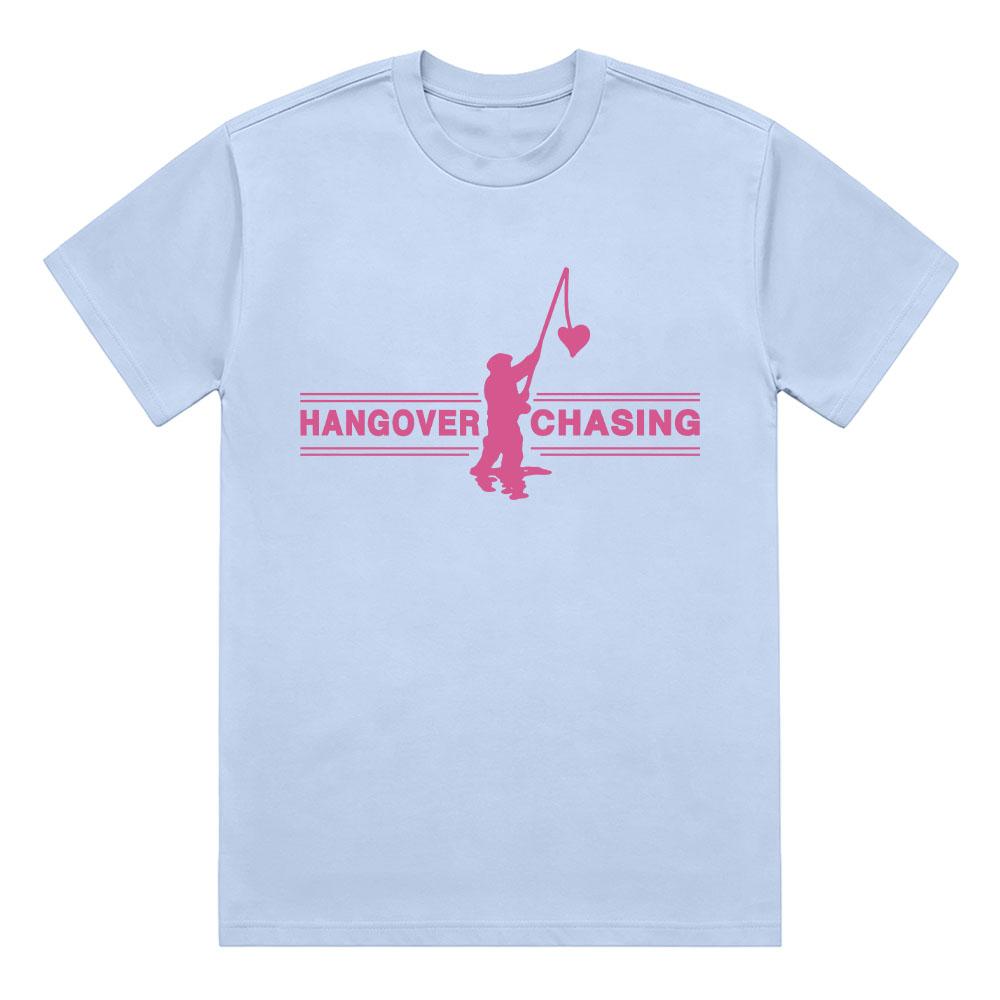 Hangover Chasing Graphic Print T Shirts HarryStyles Fashion Summer O-neck Cotton T-shirts Women Men Comfortable Short Sleeve Tee