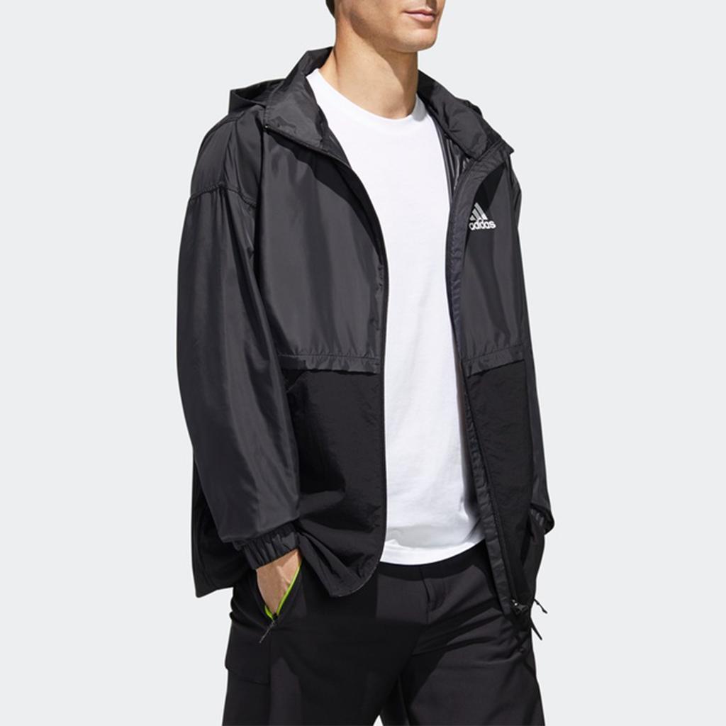 adidas Jackets Men's Black Detachable Hood Moderate Other FM7516