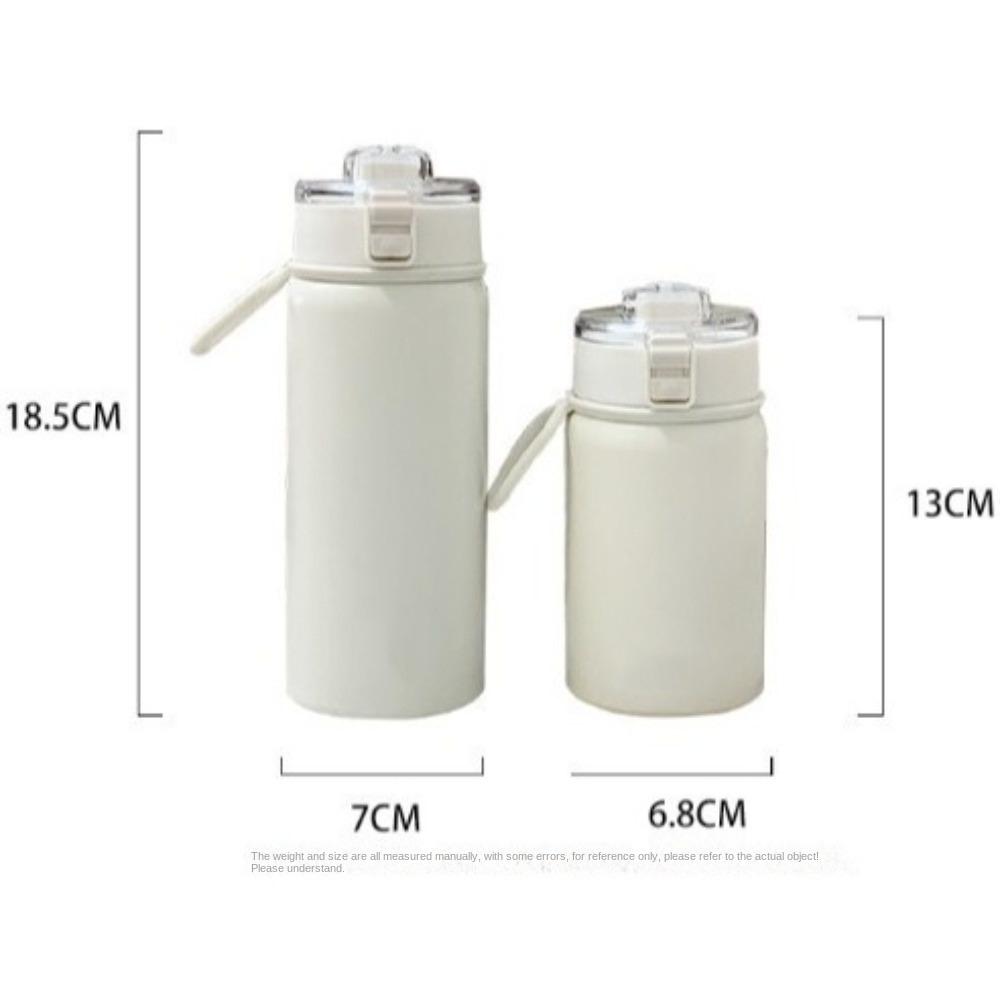 Stainless Steel Vacuum Insulation Cup 350/550ml High-capacity with Tea Partition Thermos Mugs Leak-Proof Double Layer Coffee Mug