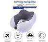 Caspian Wolf U-Shaped Memory Foam Neck Pillow - Portable Magnetic Travel Neck Support for Men & Women