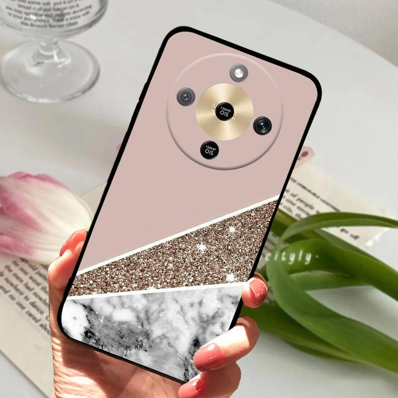 For Honor X9D Phone Case MTN-NX1 Cool Wolf Lion Silicone Back Cover For Honor Magic 8 Lite X 70 HonorX70 HonorX9d Soft TPU Funda