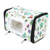 Winter Warm Bird House Cotton Hanging Hammock Bird Sleeping Bed Cage for Budgies Parakeets Cockatiels M