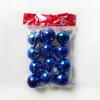 11Pcs Mini Christmas Balls Christmas Tree Hanging Ornament Plastic Red Green Gold Ball Pendant Christmas Decoration 1116 Navidad