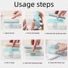 Houseeker Multifunctional Foaming Soap Box Soap Bubble Storage Box Roller Type Foam Soap Dish For Laundry