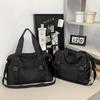 1pcs Large Capacity Outdoor Travel Casual Shoulder Bag Daily Commute Lightweight Crossbody Bag Versatile Nylon Tote