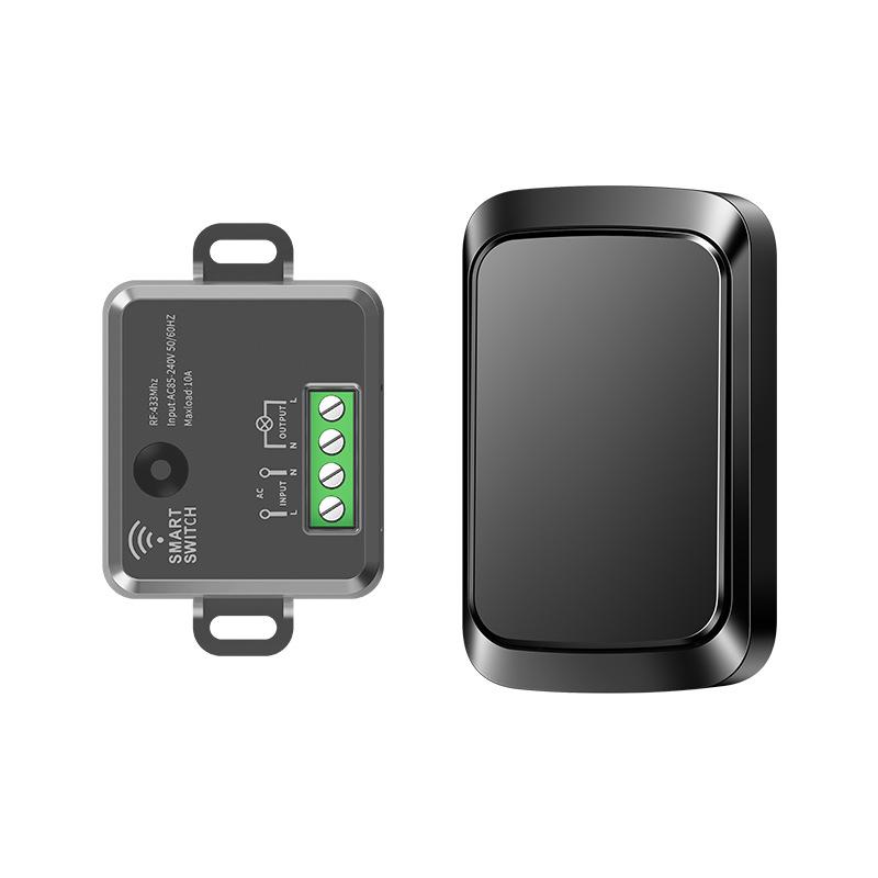 Smart Wireless Light Switch, No Wiring, Stick-on, Single/Double Gang, Two-Way Control, 220V.